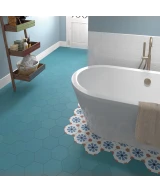 Carrelage Evolution White 10x40 cm - vue d’ambiance