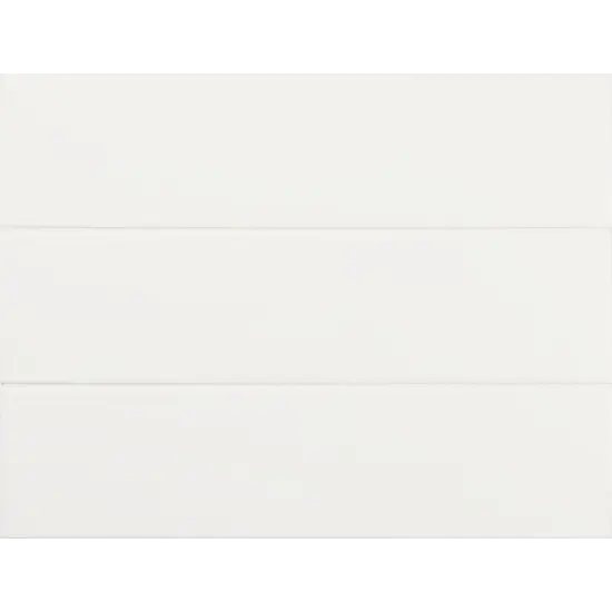Evolution White Matt 10x40 cm