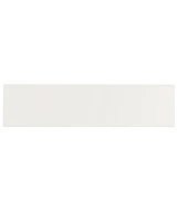 Carrelage Evolution White Mat 10x40 cm - vue de face du carreau