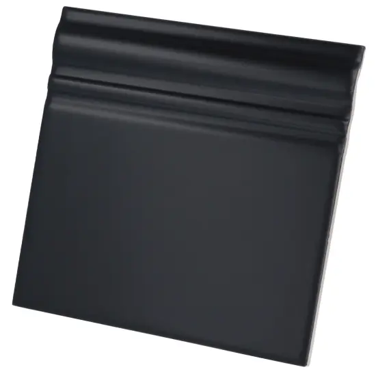 Pièce spéciale Skirting Negro Brillo 15x15 cm