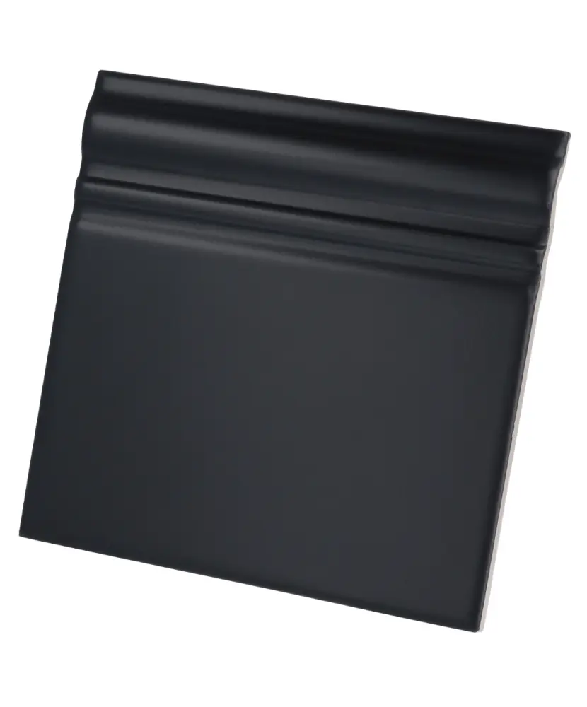 Skirting Negro Brillo 15x15 cm - pièce spéciale NAIS