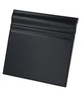 Skirting Negro Brillo 15x15 cm - pièce spéciale NAIS