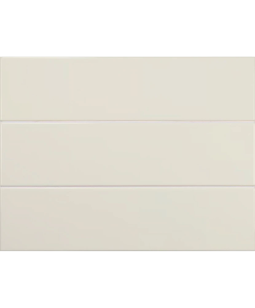Carrelage Evolution Cream 10x40 cm - panneau de carreaux