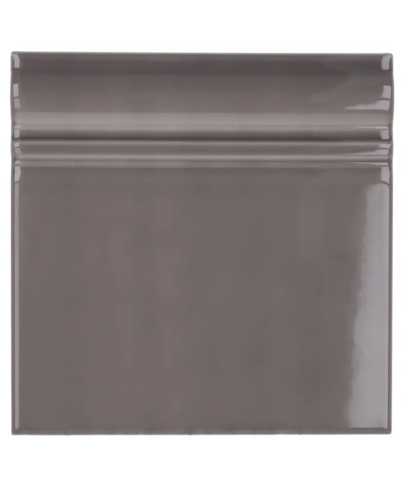 Skirting Gris Oscuro Brillo 15x15 cm - pièce spéciale NAIS - image 2