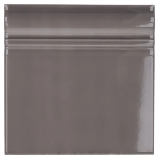 Skirting Gris Oscuro Brillo 15x15 cm - pièce spéciale NAIS - image 2