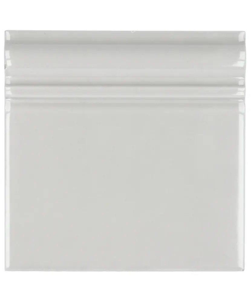 Skirting Gris Claro Brillo 15x15 cm - pièce spéciale NAIS - image 2