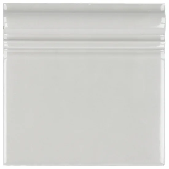 Skirting Gris Claro Brillo 15x15 cm - pièce spéciale NAIS - image 2
