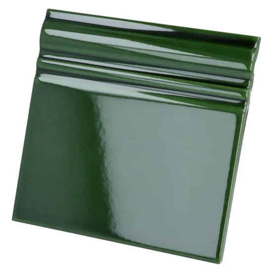 Skirting Victorian Green 15x15 cm - pièce spéciale NAIS
