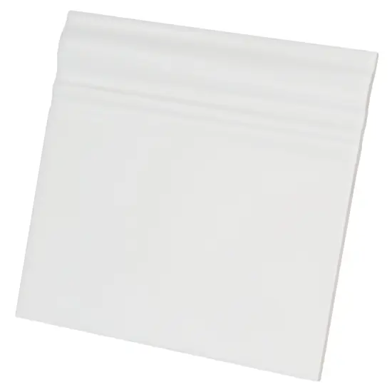 Pièce spéciale Skirting Blanco Brillo 15x15 cm