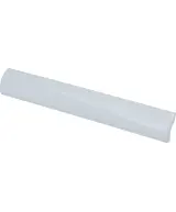 Pencil Bullnose La Riviera Blanc 3x20 cm - pièce spéciale NAIS