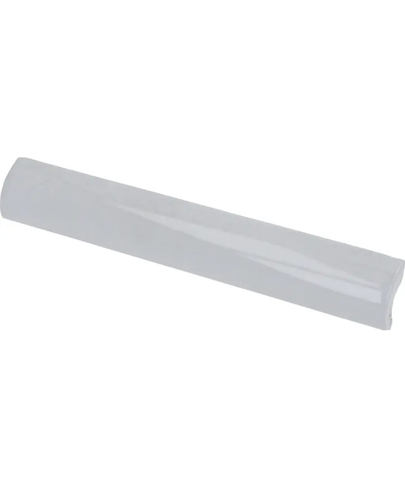Pencil Bullnose La Riviera Gris Nuage 3x20 cm - pièce spéciale NAIS