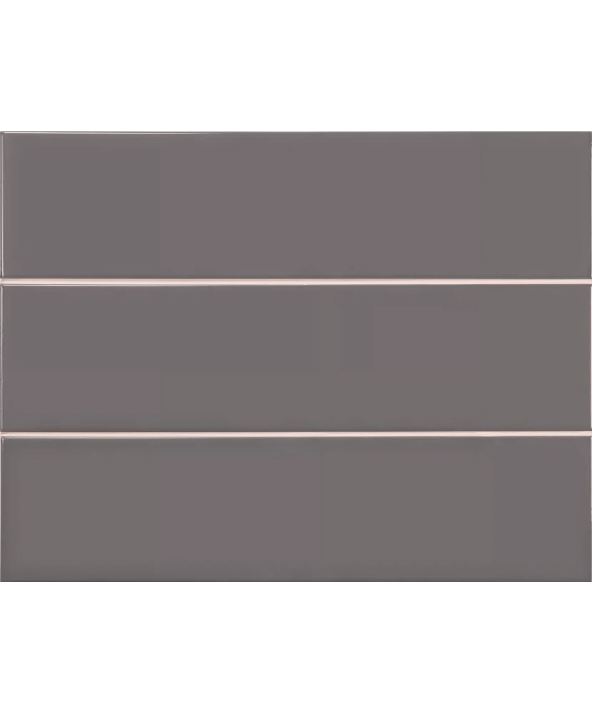 Carrelage Evolution Dark Grey 10x40 cm - panneau de carreaux