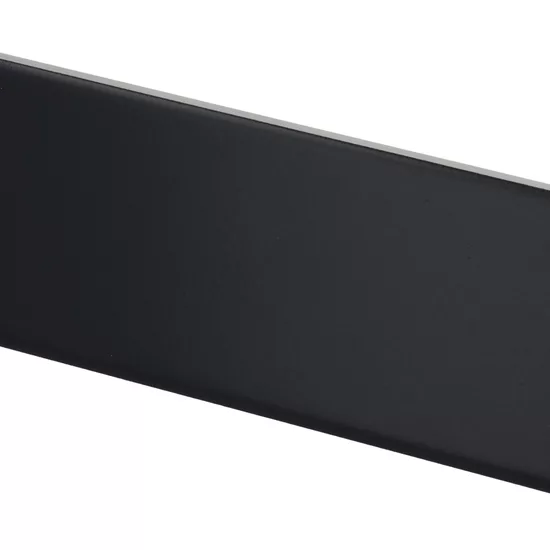 Carrelage Evolution Black Mat 10x40 cm - vue latérale du carreau
