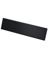 Carrelage Evolution Black Mat 10x40 cm - vue latérale du carreau
