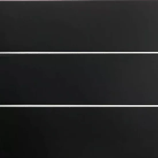 Carrelage Evolution Black Mat 10x40 cm - panneau de carreaux