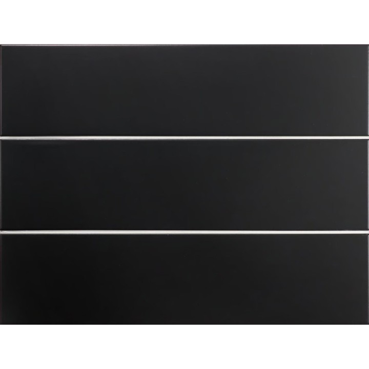 Evolution Black Matt 10x40 cm - carrelage NAIS - image 2