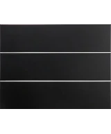 Carrelage Evolution Black Mat 10x40 cm - panneau de carreaux