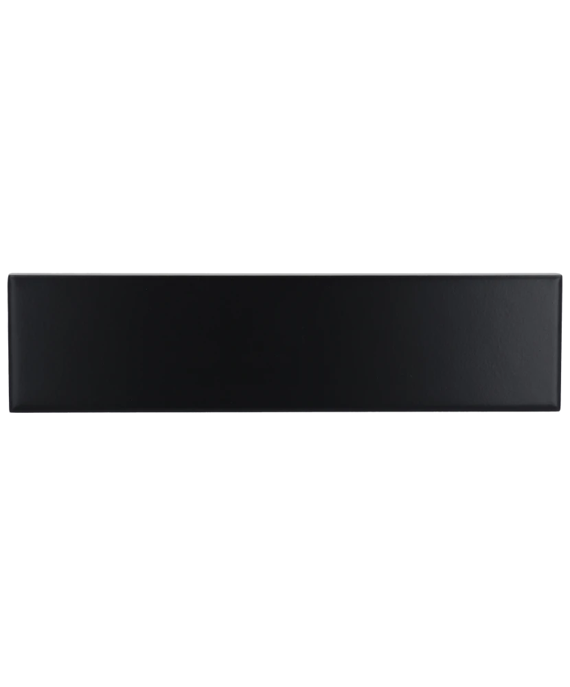 Carrelage Evolution Black Mat 10x40 cm - vue de face du carreau