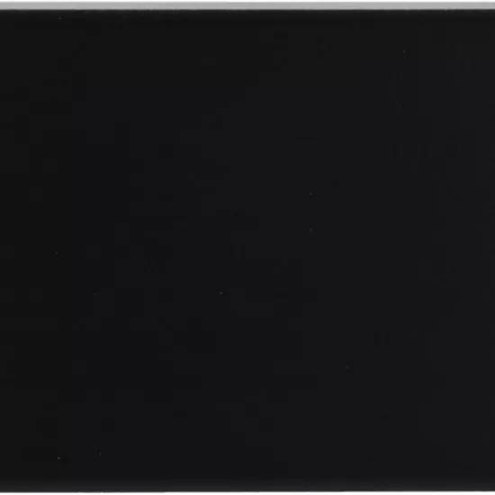Carrelage Evolution Black Mat 10x40 cm - vue de face du carreau