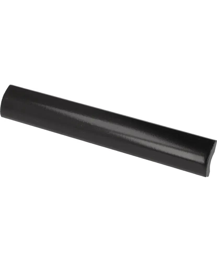 Pencil Bullnose Mallorca Black 3x20 cm - pièce spéciale NAIS