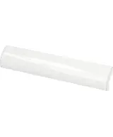 Pencil Bullnose Blanco Crackle 3x15 cm - pièce spéciale NAIS