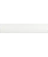 Pencil Bullnose Blanco Crackle 3x15 cm