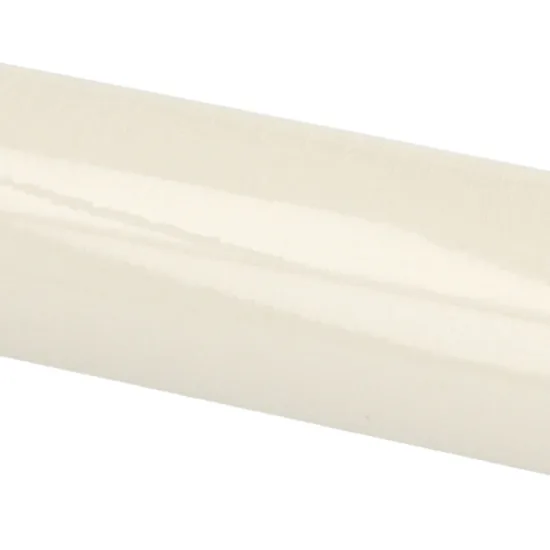Pencil Bullnose Cream Crackle 3x15 cm - pièce spéciale NAIS