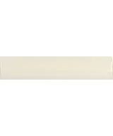 Pencil Bullnose Cream Crackle 3x15 cm