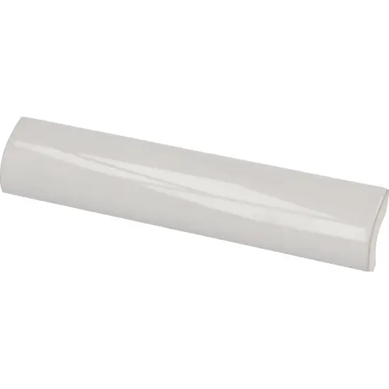 Pièce spéciale Pencil Bullnose Gris Claro Crackle 3x15 cm
