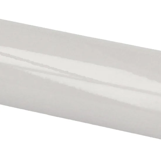 Pencil Bullnose Gris Claro Crackle 3x15 cm - pièce spéciale NAIS