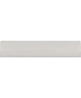 Pencil Bullnose Gris Claro Crackle 3x15 cm