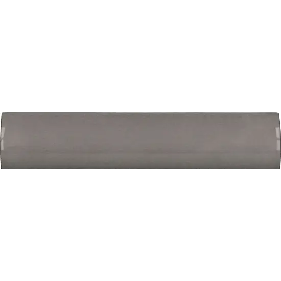 Pencil Bullnose Gris Oscuro Crackle 3x15 cm