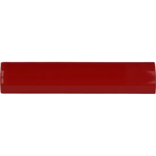 Pencil Bullnose Rosso 3x15 cm