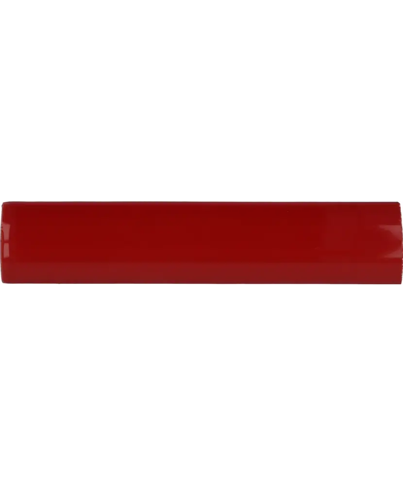 Pencil Bullnose Rosso 3x15 cm - pièce spéciale NAIS - image 2