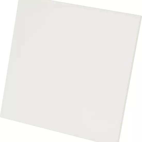 Carrelage Evolution White Mat 15x15 cm - vue latérale du carreau