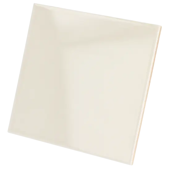Carrelage Evolution Cream 15x15 cm, format 15 x 15 cm, collection Evolution, finition brillant