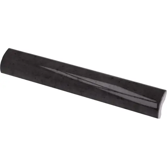 Pièce spéciale Pencil Bullnose Tribeca Basalt 3x20 cm