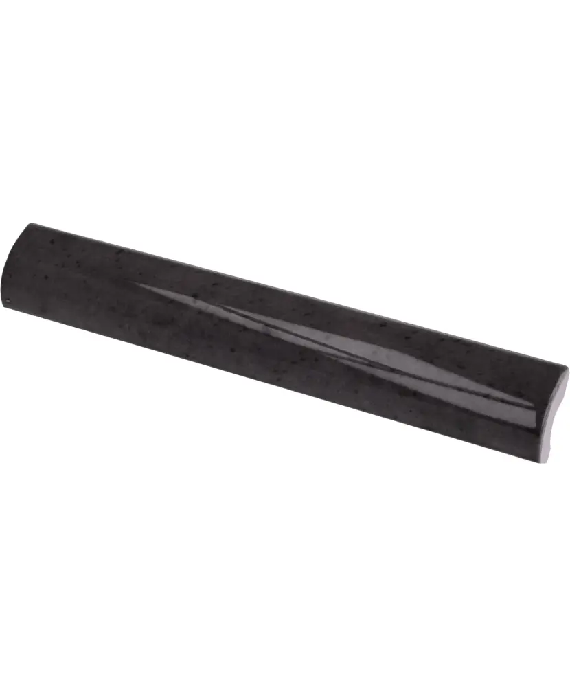 Pencil Bullnose Tribeca Basalt 3x20 cm - pièce spéciale NAIS