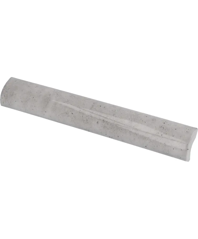 Pencil Bullnose Tribeca Grey Whisper 3x20 cm - pièce spéciale NAIS