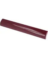 Pencil Bullnose Village Aubergine 3x20 cm - pièce spéciale NAIS