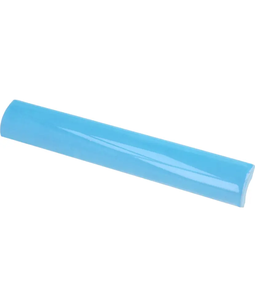 Pencil Bullnose Village Azure Blue 3x20 cm - pièce spéciale NAIS