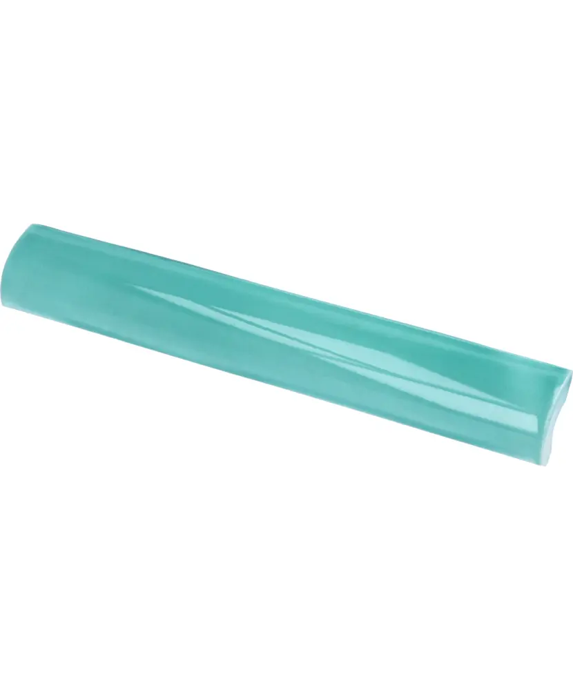 Pencil Bullnose Village Teal 3x20 cm - pièce spéciale NAIS