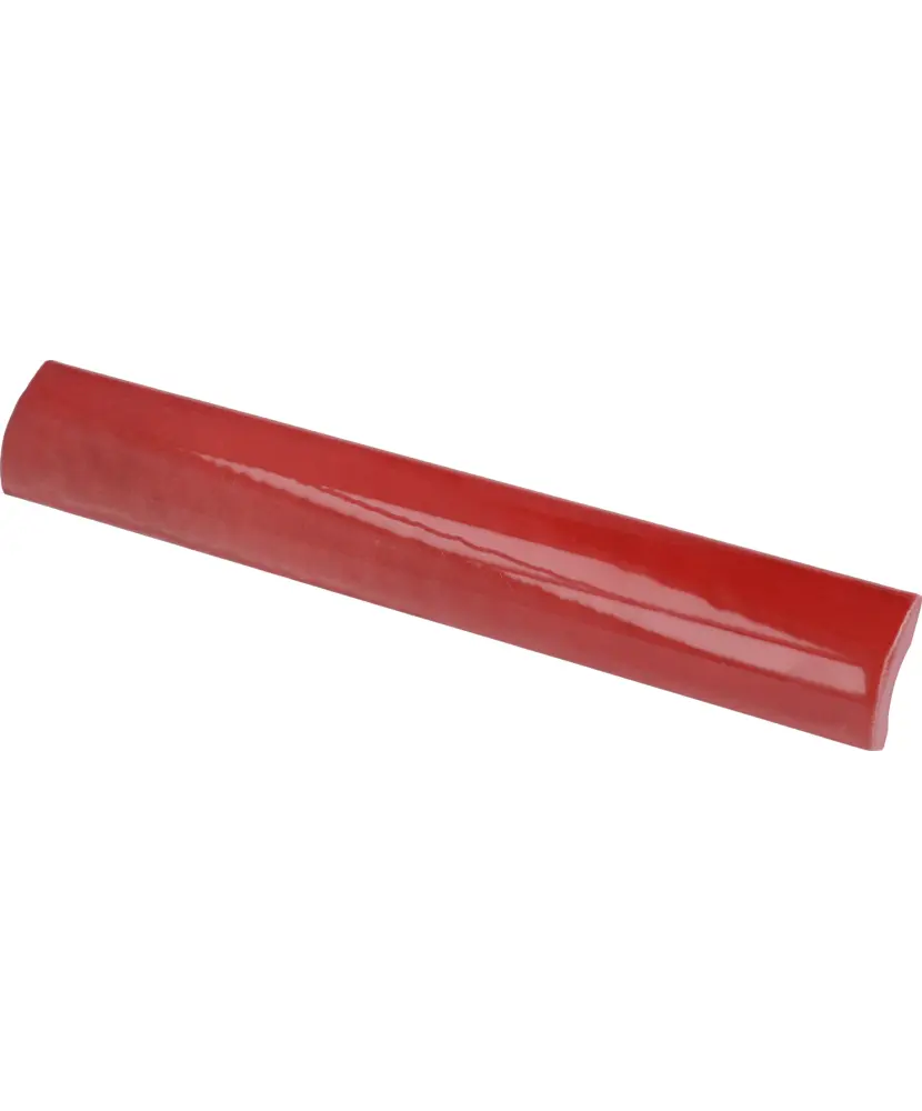 Pencil Bullnose Village Volcanic Red 3x20 cm - pièce spéciale NAIS