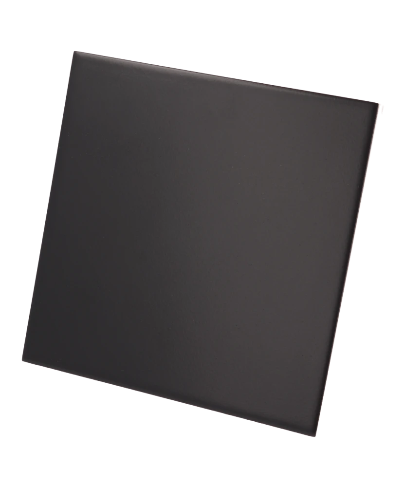 Carrelage Evolution Black Mat 15x15 cm - vue latérale du carreau