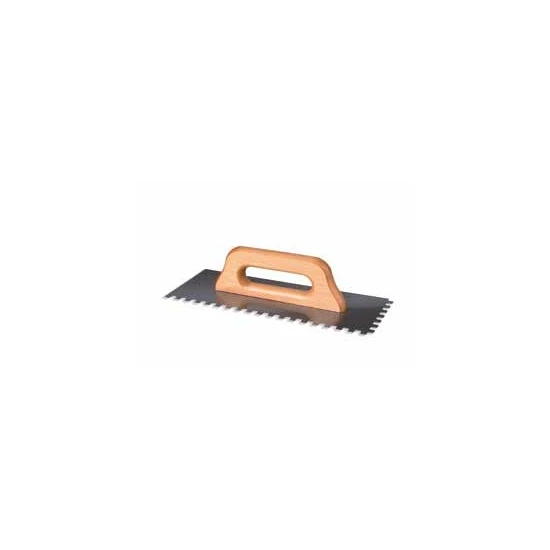 Platoir à colle 50 x 12 cm poignée bois - dents 8 mm