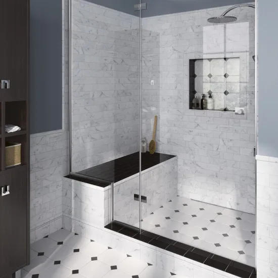 Pièce spéciale Pencil Bullnose Carrara 3x15 cm | Univers Carrelage