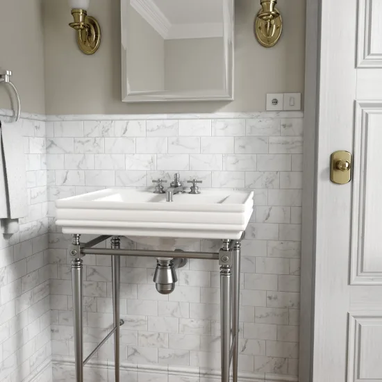Pièce spéciale Skirting Carrara 15x15 cm | Univers Carrelage