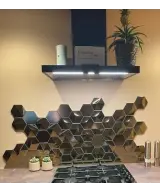 Carrelage Scale Hexagon Metallic 12,4x10,7 cm