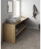 Carrelage Evolution White 5x40 cm - vue d’ambiance