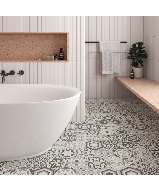 Evolution White Matt 5x40 cm - carrelage NAIS - image 4
